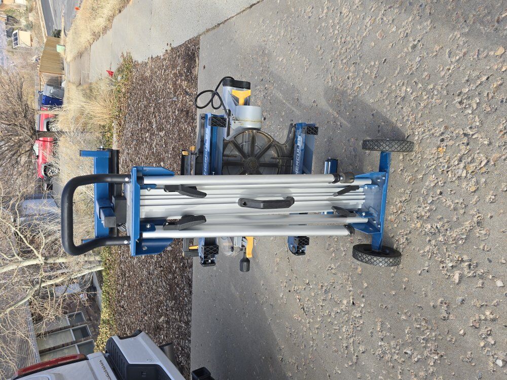 Chicago Electric and Hercules portable Miter Table