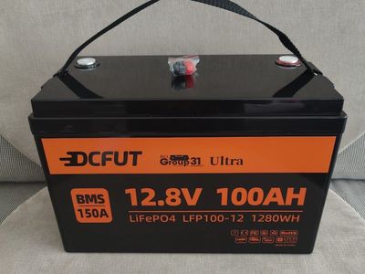 12.8V 100AH Lithium Battery | Car, RV, Boat & Offgrid | Size Group 31