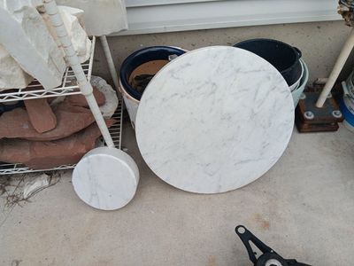 Sculpture Art White Italian Marble