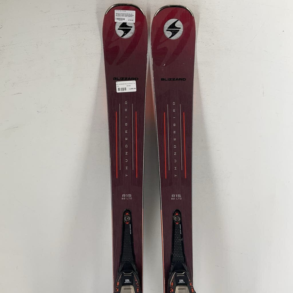 Blizzard Thunderbird R15 82 LTD w/ Marker Comp 12 Demo Bindings