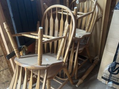 Wooden Dining Table and Chair Set