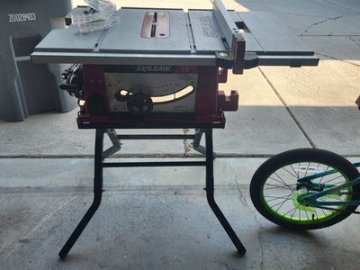 SKILSAW 3410-02 10" 15-Amp Table Saw with Stand - Portable & Powerful