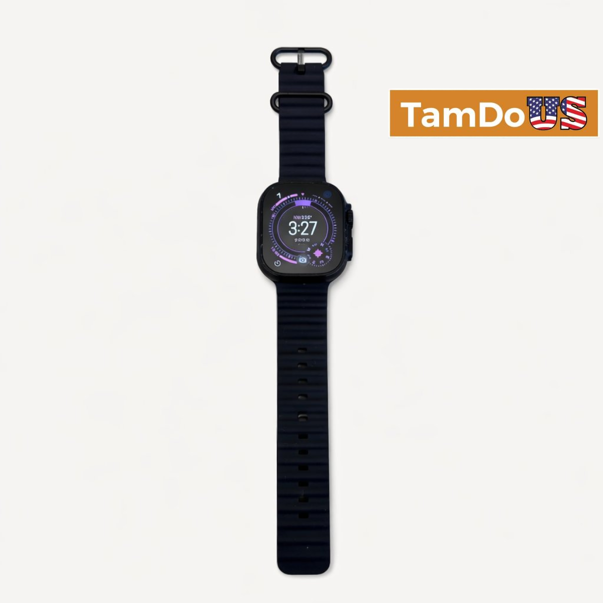 Apple Watch Ultra 3 (GPS+Cellular) 49mm Titanium Case, Black Ocean Band