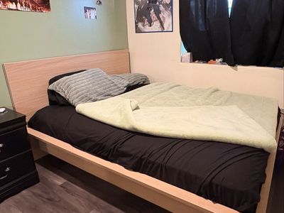IKEA MALM BED - QUEEN