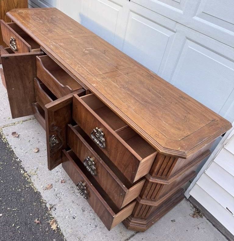Large Wood Dresser