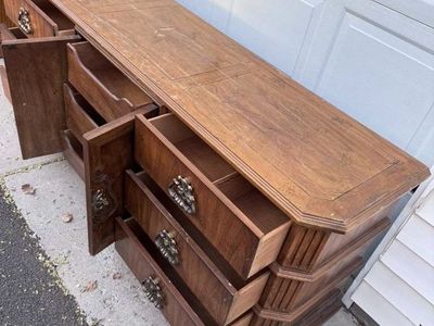 Large Wood Dresser