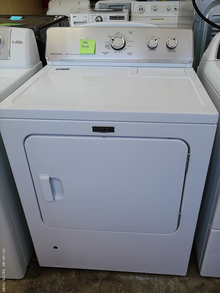 Heavy Duty Maytag GAS Dryer~90 Day Guarantee