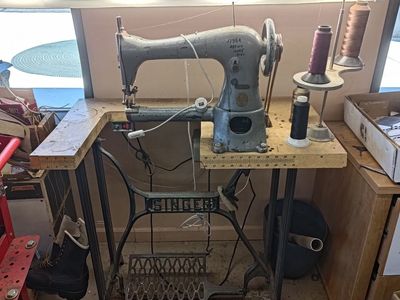 Singer 17-23 cylinder arm sewing machine