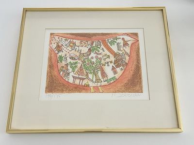 “Petite Poule” signed French Francoise Deberdt