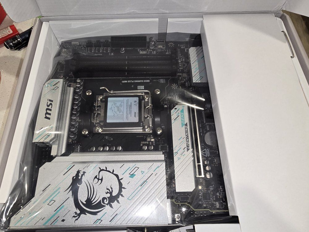 MSI B850 Motherboard. New in box