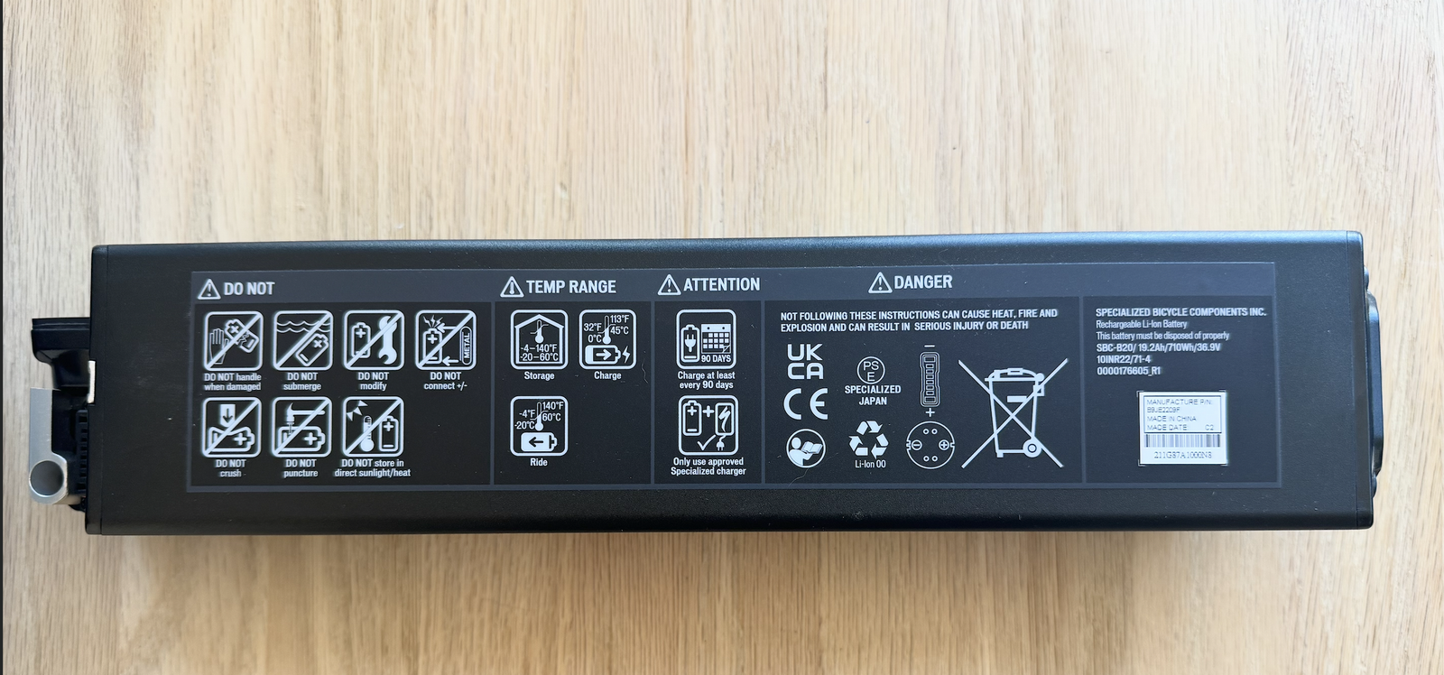 Specialized U2 710Wh eBike Battery *50% OFF THE PRICE OF NEW*