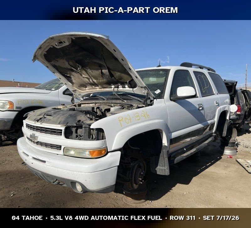 New Arrival - 2004 Chevrolet Tahoe GMT800 Parts - UTPAP Orem