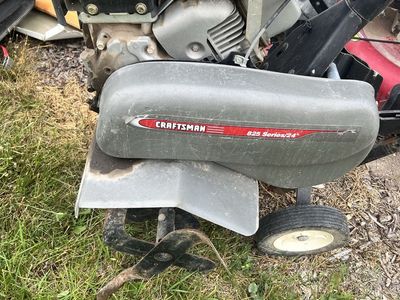 Craftsman 24” tiller 5 hp Briggs and Stratton