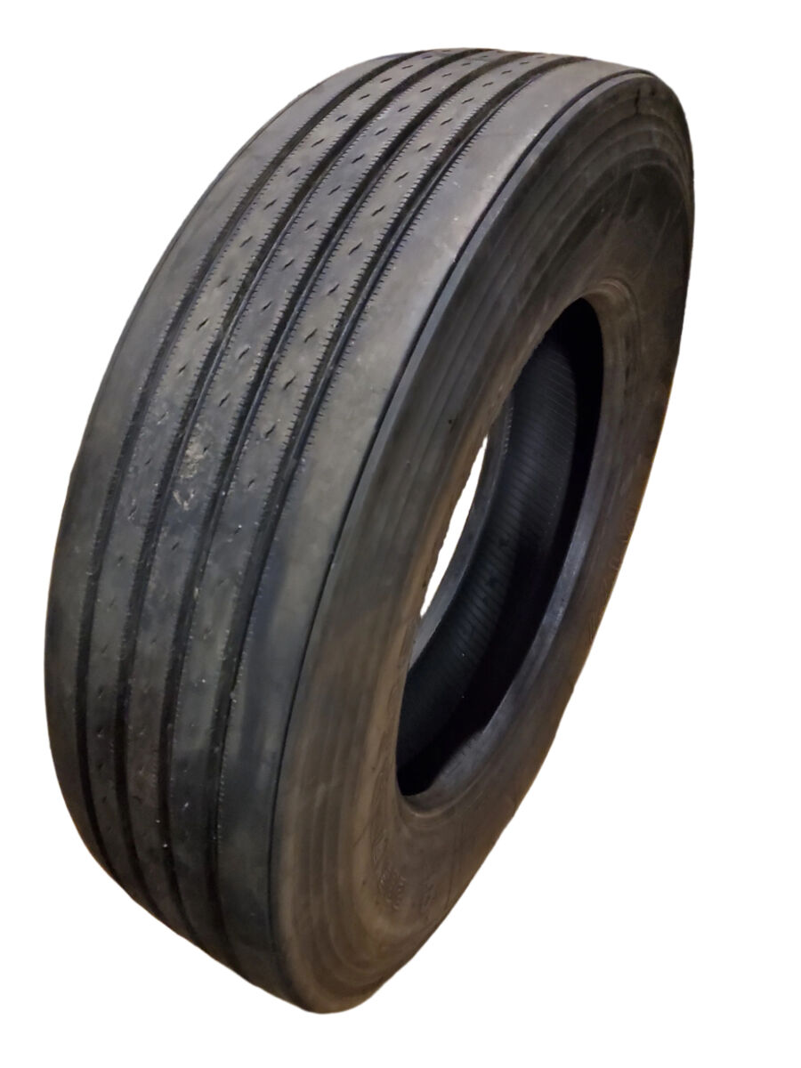 2 USED 13/32" TOYO M177 BSW  285 75 24.5 147/144L 16PLY STEER TIRE 547170