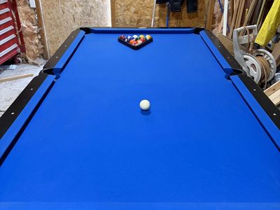 Very good condition Spencer Marston slate pool table