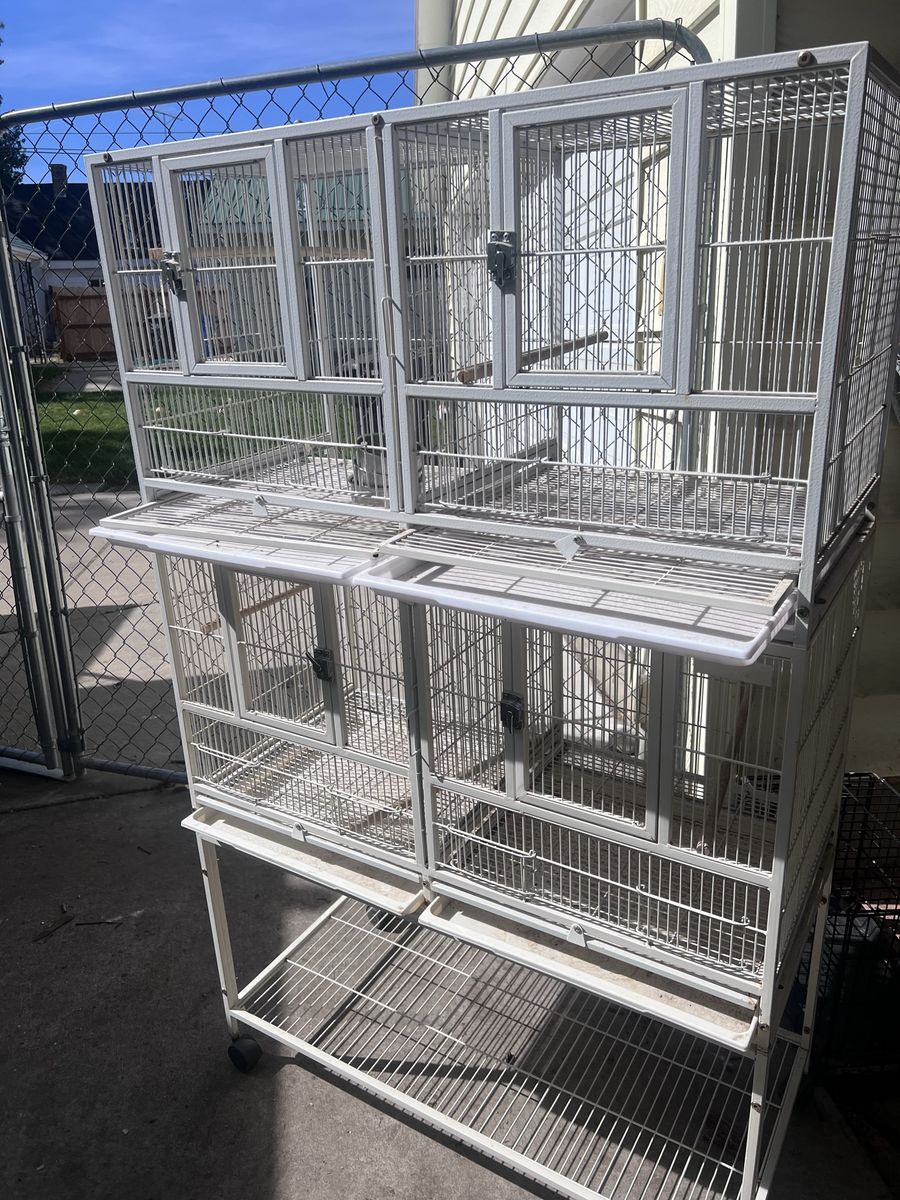 2 Or 4  SpaceNice Breeder Or Bird Cage