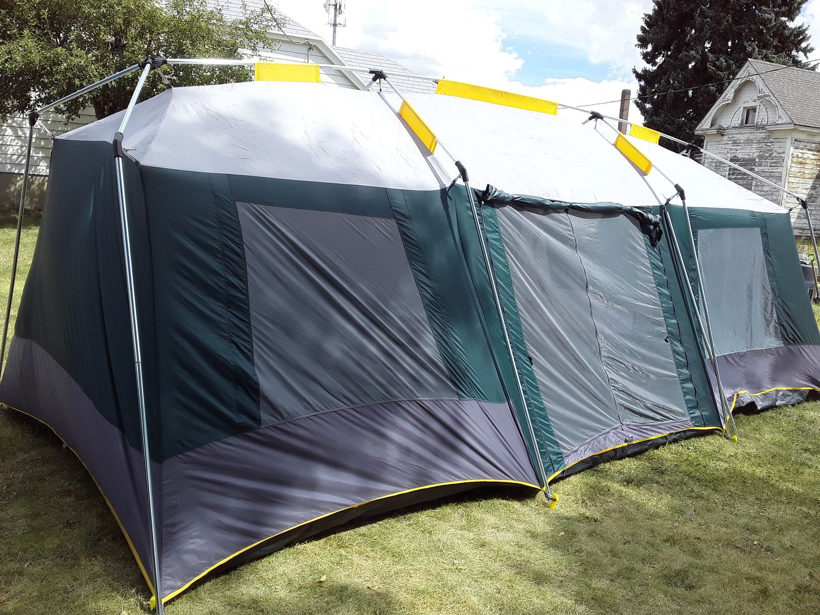 Tent 3 Room 9X21 Camping Tent