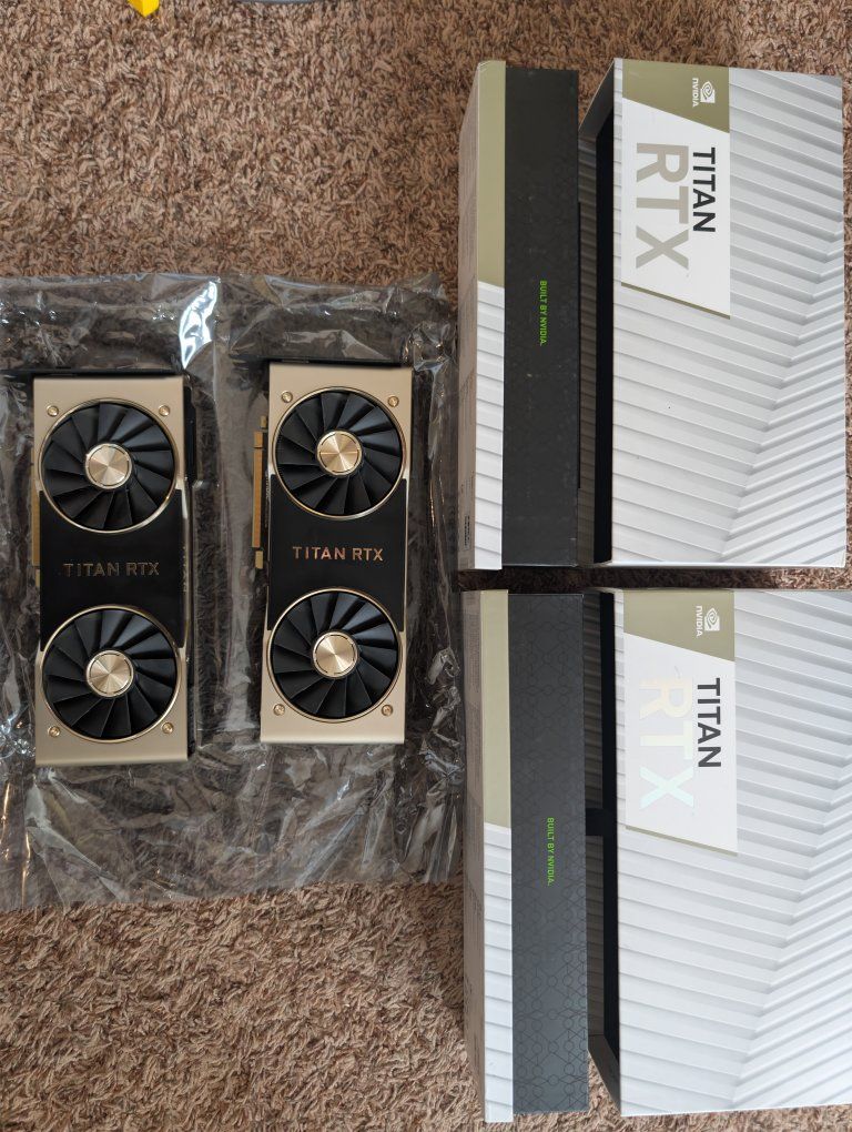 NVIDIA RTX Titan 24GB GDDR6 GPU