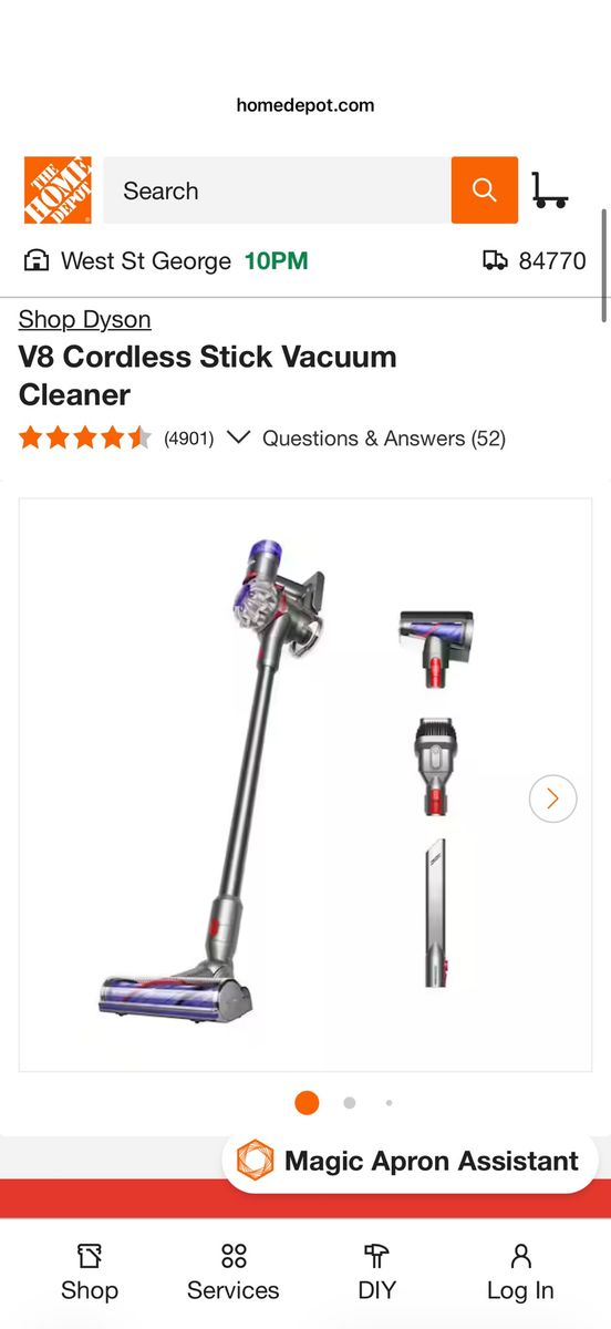 Brand New in box Dyson V8 Cordless Stick Vacuum Cleaner