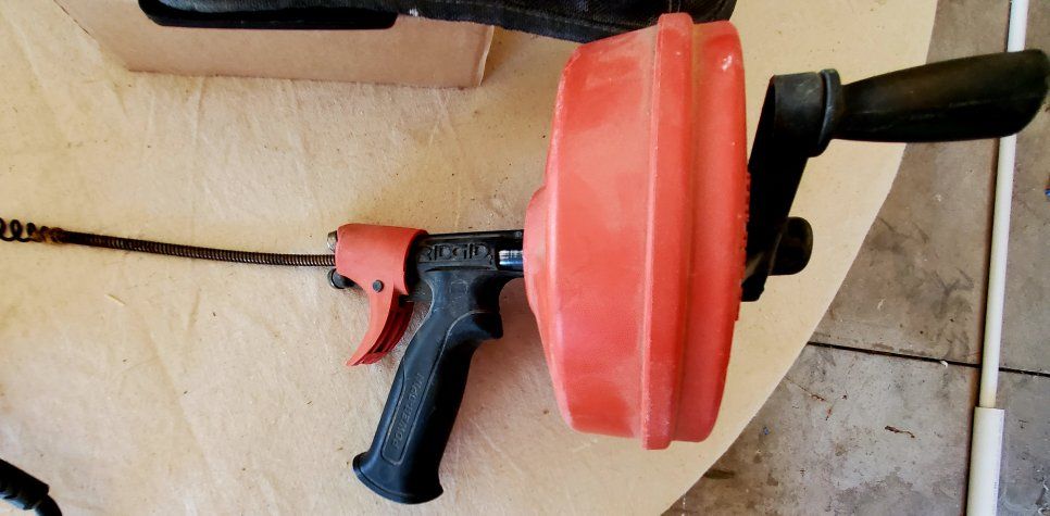 RIDGID Power Spin 25' Drain Auger (Drain Snake)