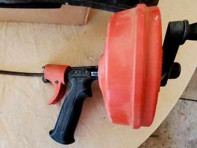 RIDGID Power Spin 25' Drain Auger (Drain Snake)