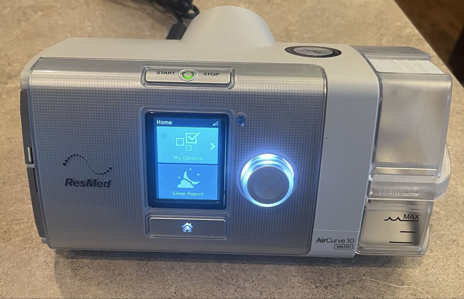 ResMed AirCurve 10 VAuto BiPAP Machine W Humidifie