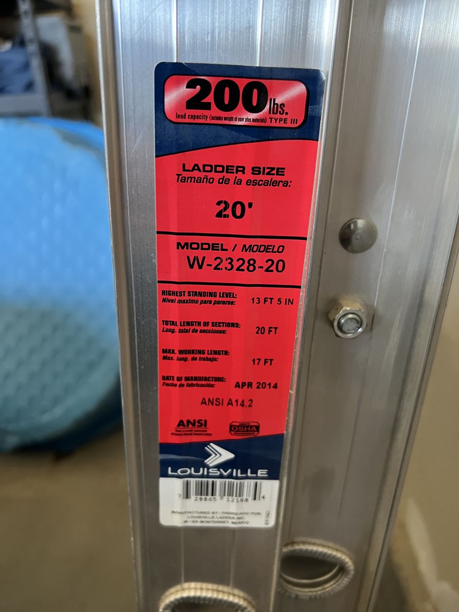 20 ft ladder - FREE