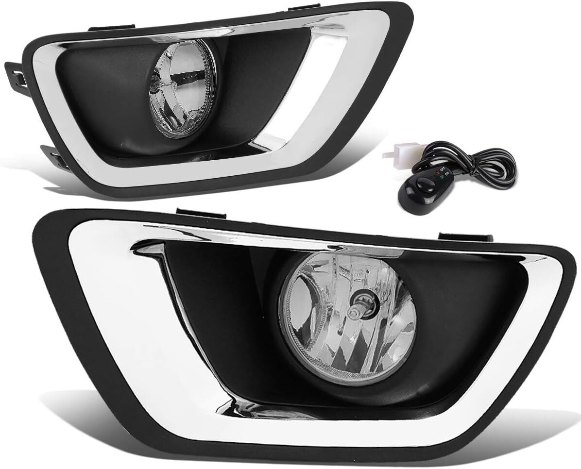 2015-2019 Chevy Colorado FL-ZTL-288-CH Fog Light With Bezel & Switch Driver & Passenger Side