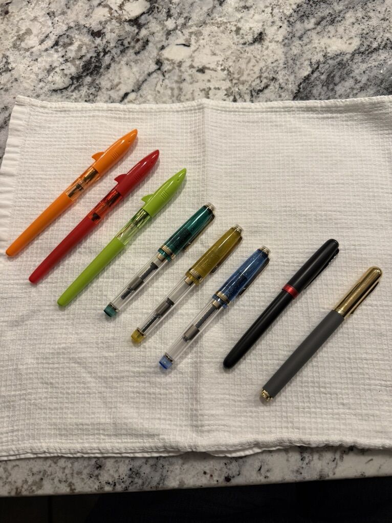 Chinese Fountain Pen Starter Kit - Hero, Jinhao, Mako