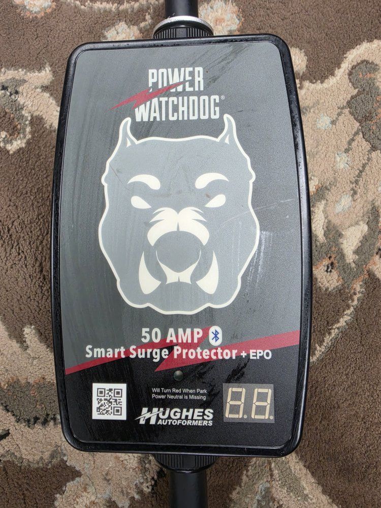 Hughes Power Watchdog PWD50-EPO 50 Amp Smart Bluetooth Surge Protector RV
