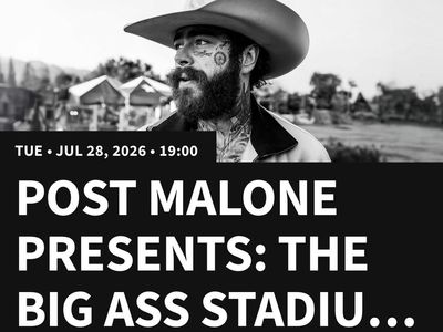 2 tickets Post Malone/ Jelly Roll