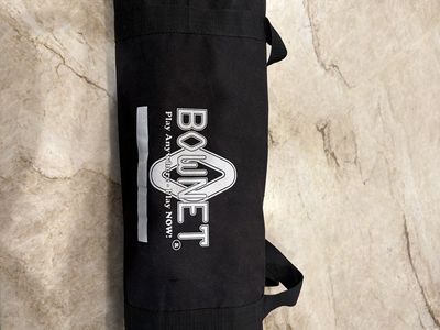 Bownet Portable Net System Carry Bag - Black, "Play Anywhere. Play Now!"