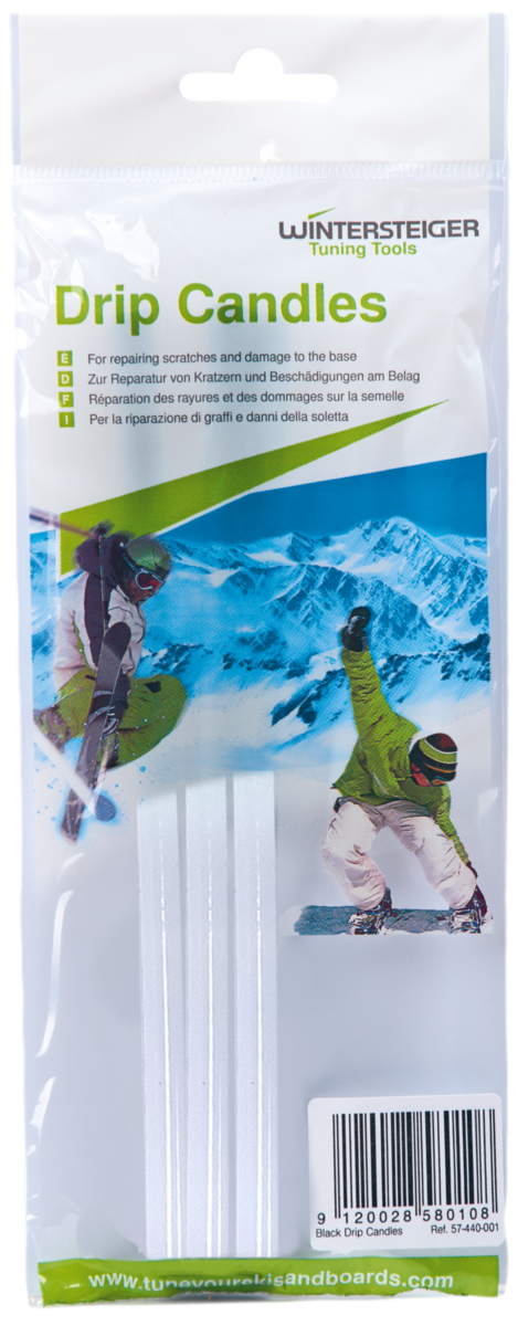 Wintersteiger Drip Candles - Clear P-Tex - 3 Pack