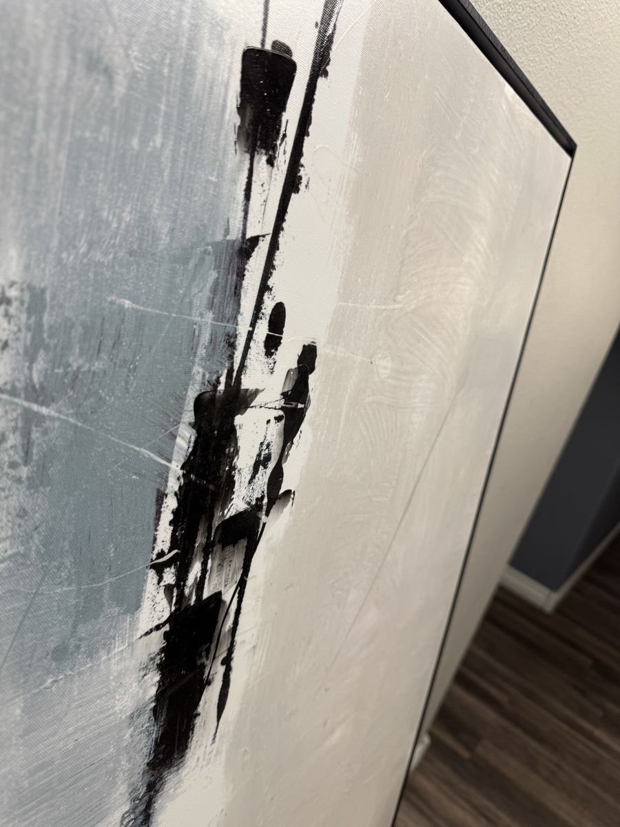 Restoration Hardware RH Large Abstract Art Oil Painting on canvas!!was $4896