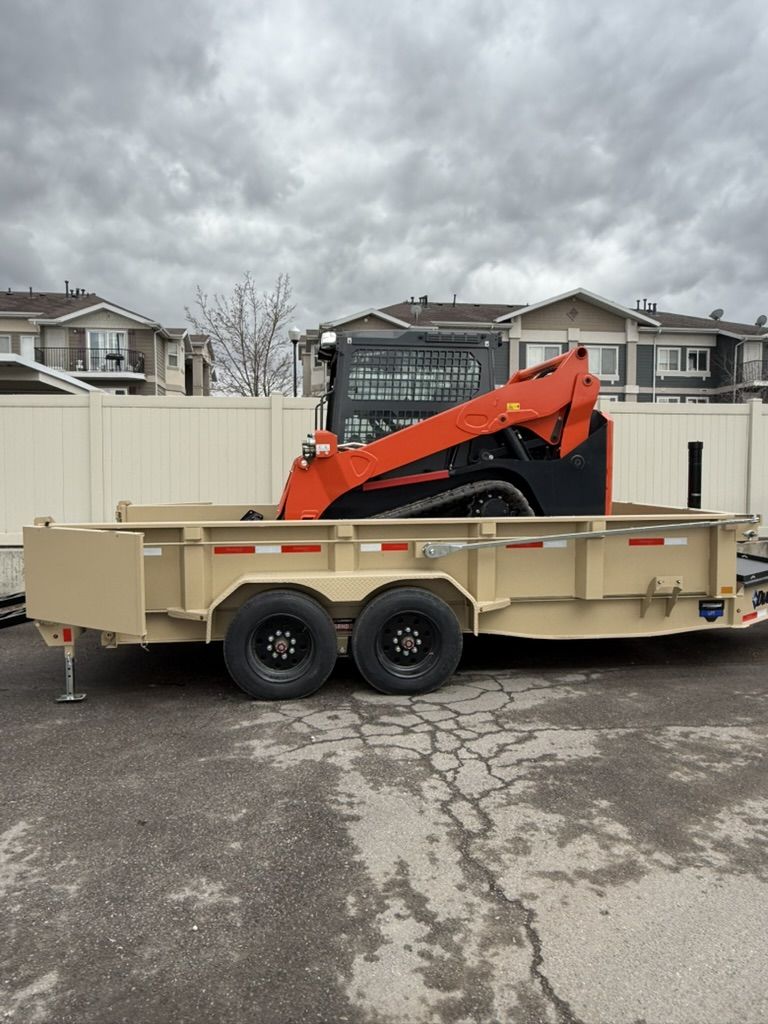 Kubota SVL75-3 Track Loader + Dump Trailer Rental – Dirt Work Combo
