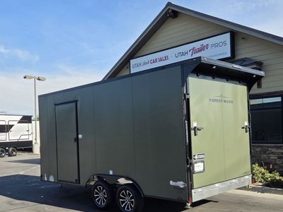 2026 Continental Cargo 8x16 / 8.5x16 UTV Premium Pkg Enclosed Cargo Trailer All Aluminum New