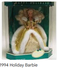 Holiday Barbie's (Mattel)
