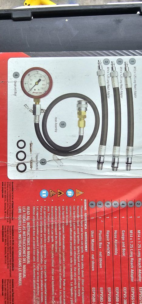 Snap-on Compression Tester Kit