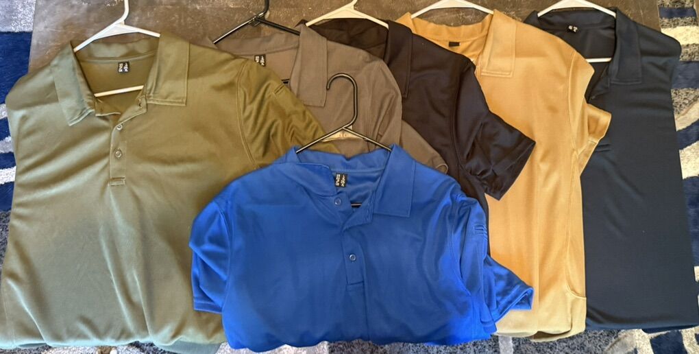 Relaxed Cool Golf / Tactical POLO Shirts - XL (6)
