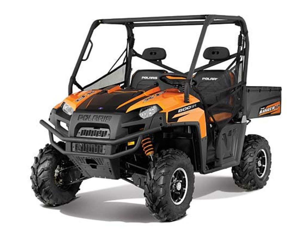 2012 Polaris® Ranger® XP® 800 EPS Black/Orange Madness LE
