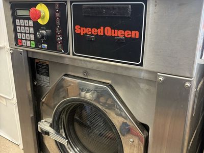 Speed Queen Commercial Front Load Washer - Stainless Steel Finish