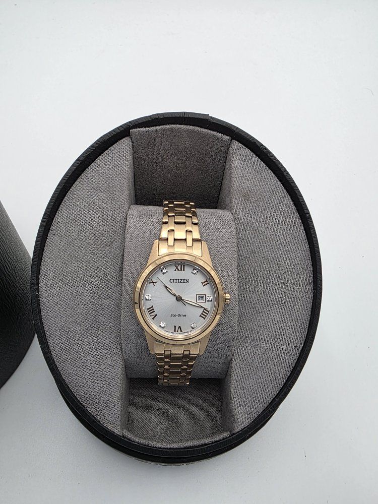 Citizen Eco-Drive Gold Tone Women's Watch - Model 87299696