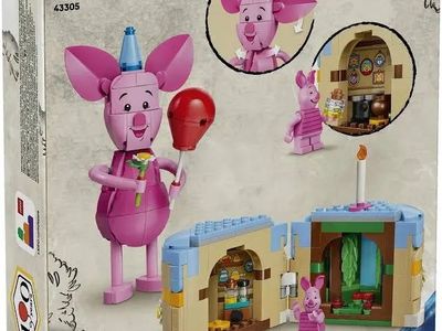 LEGO Disney Winnie the Pooh Piglet's Big Birthday Fun 43305 - 544 Pieces, Ages 9+