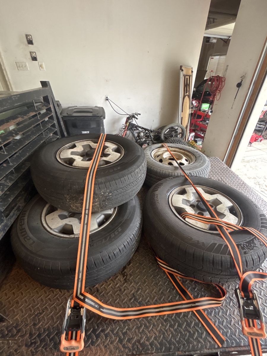 Good set of wheels don’t fit so selling to buy a different set