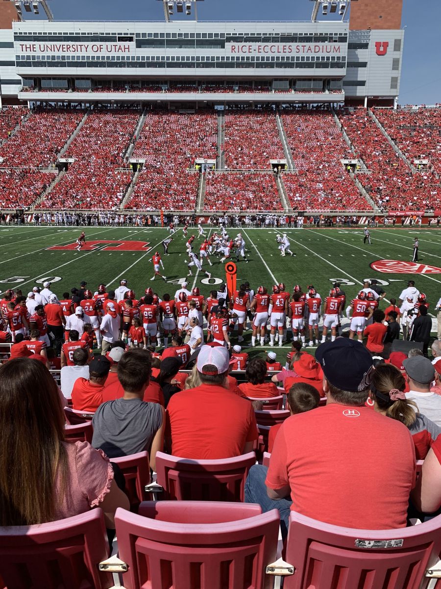 2 Tickets Utah Football vs. Idaho 9/3 40 Yardline ROW 8!!