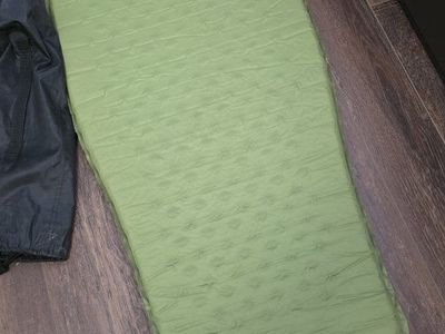 Cedar Ridge Green Inflating Sleeping Pad for Camping & Outdoors