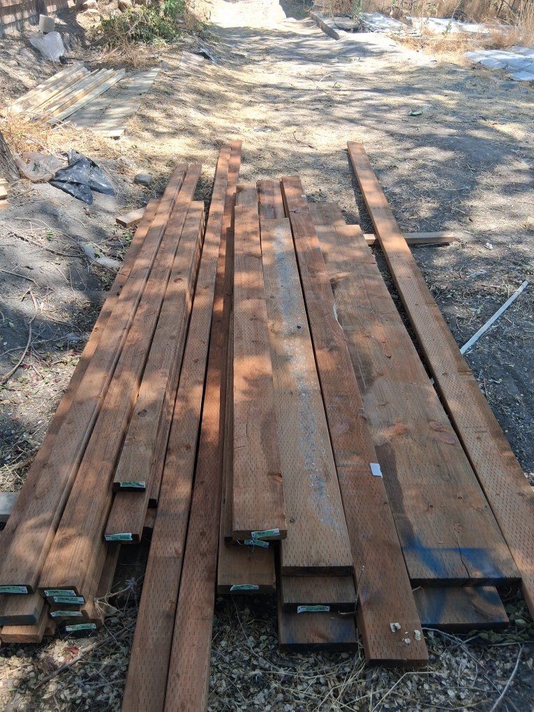 Treated lumber