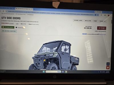 can am defender doors