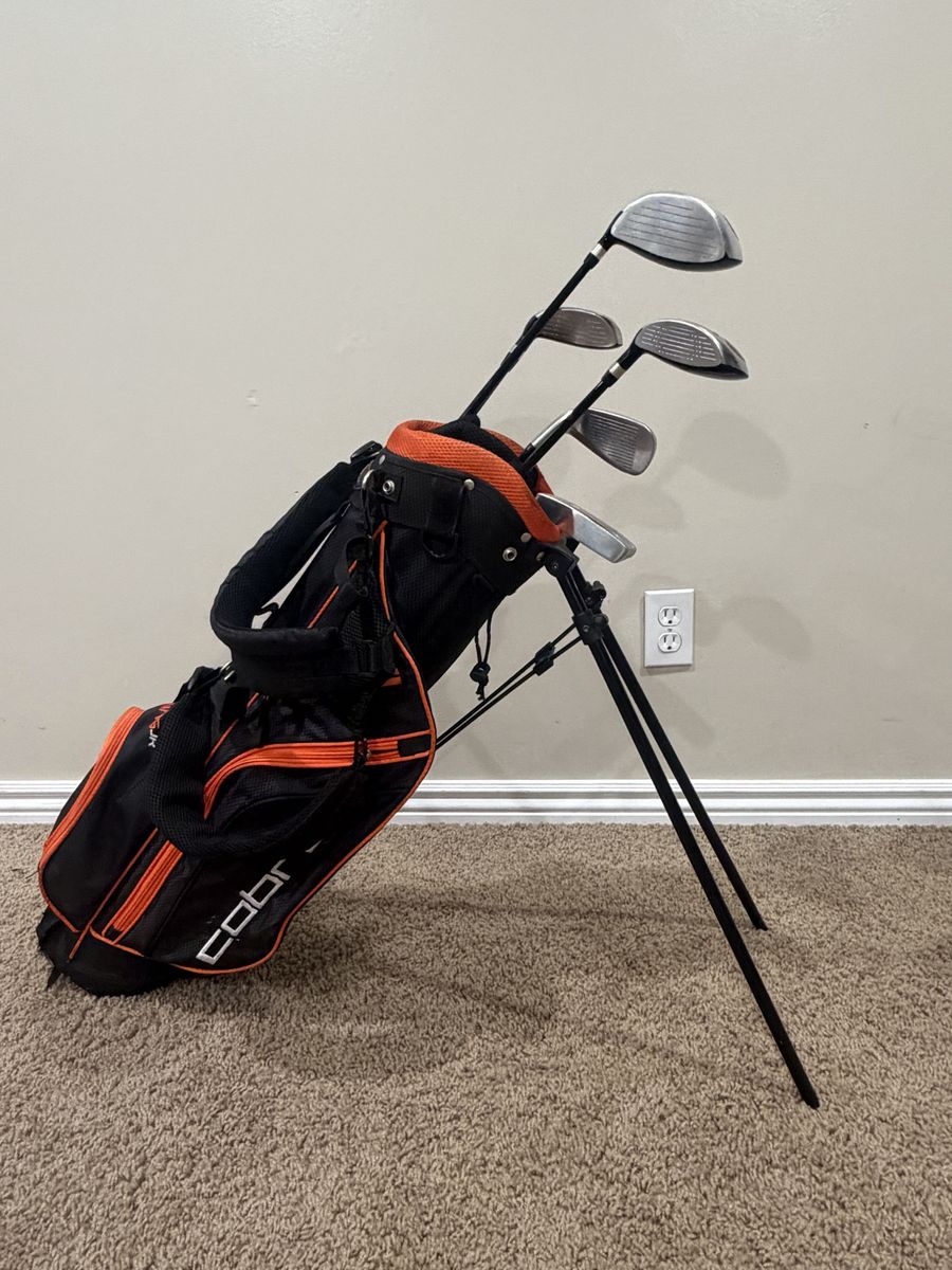 Cobra KING JR Kids' Golf Club Set - with Stand Bag, Right Hand