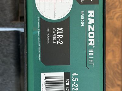 Vortex Razor HD LHT 4.5-22x50 XLR-2 MOA